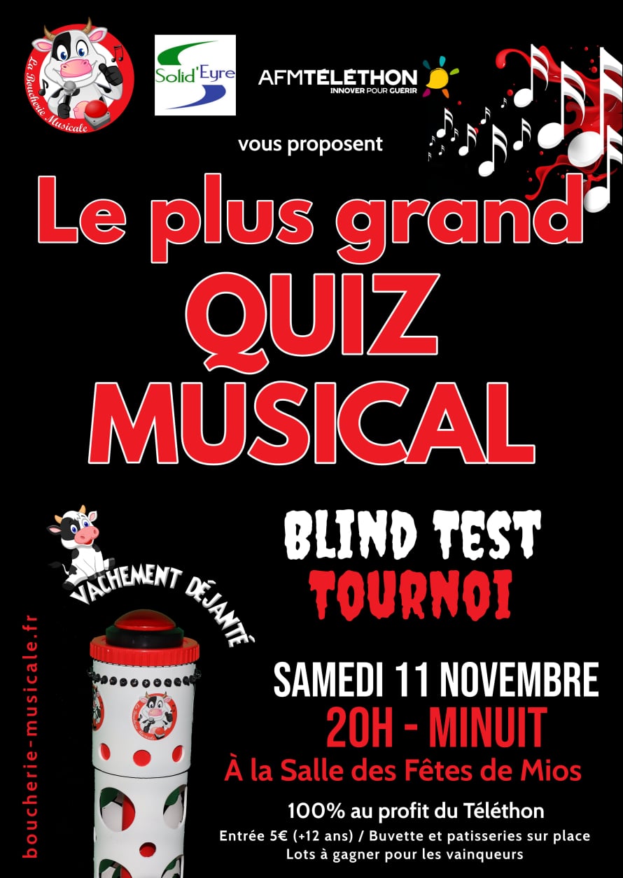 Affiche Quiz Musical